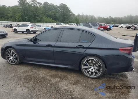 2017 BMW 540 I из США, поврежденный, VIN WBAJE5C38HG915851